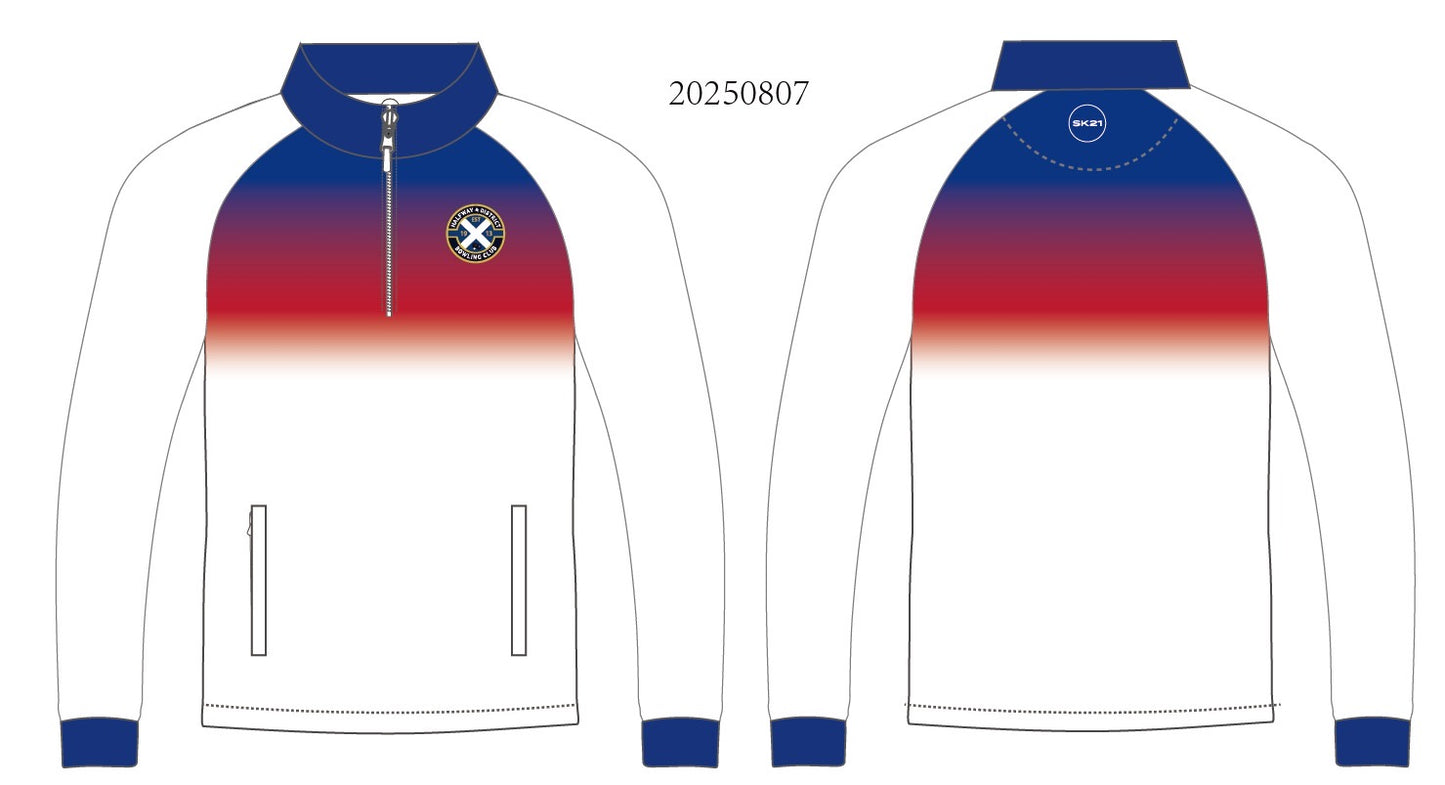 Halfway & District Bowling Club 1/4 zipper