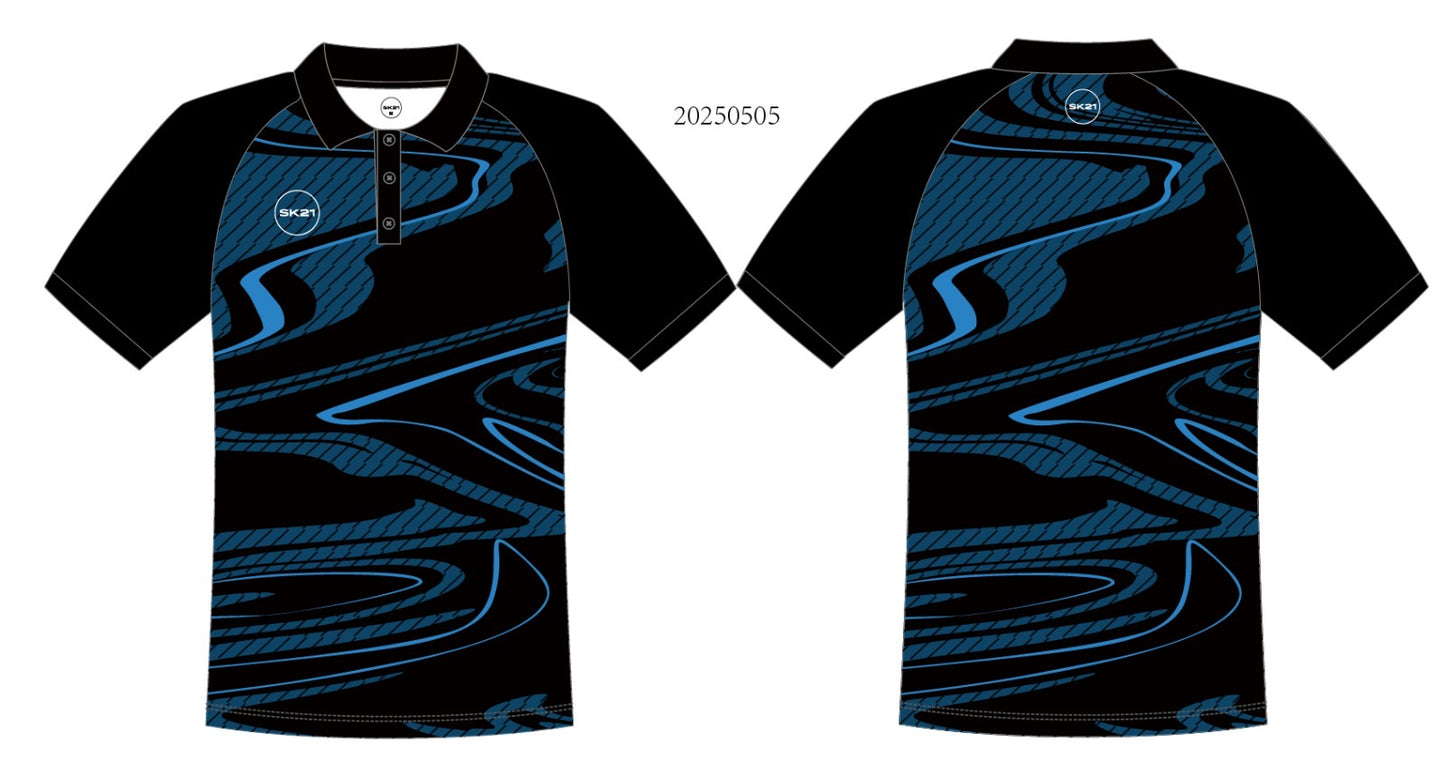 SK21 Blue Colour Wave
