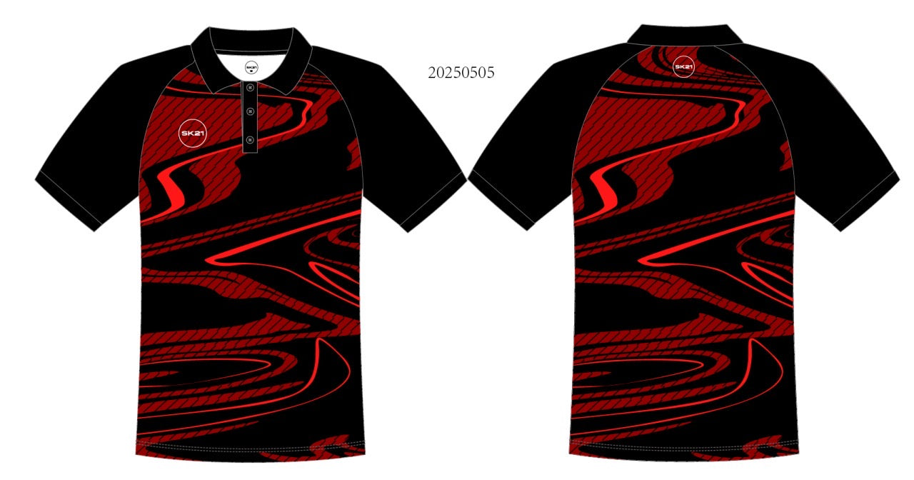 SK21 Red Colour Wave