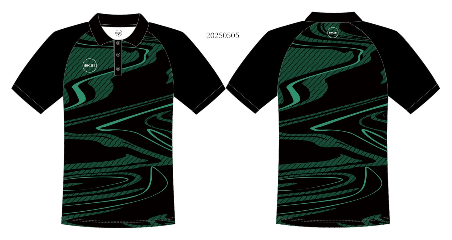 SK21 Green Colour Wave