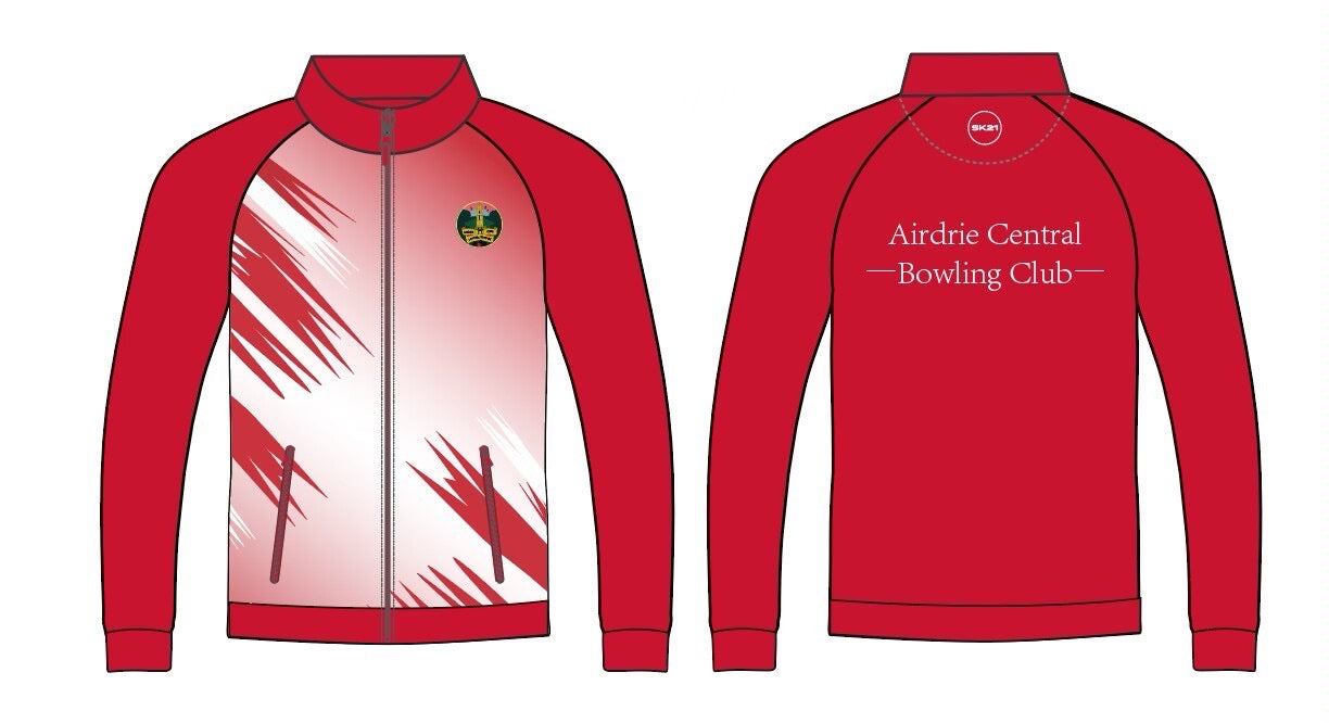 Airdrie Central Bowling Club Full Zipper