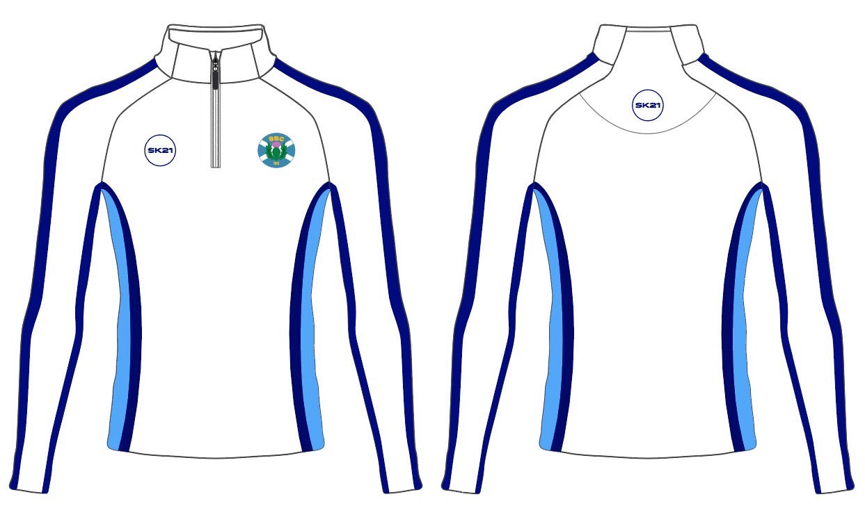 Baillieston Bowling Club 1/4 zip