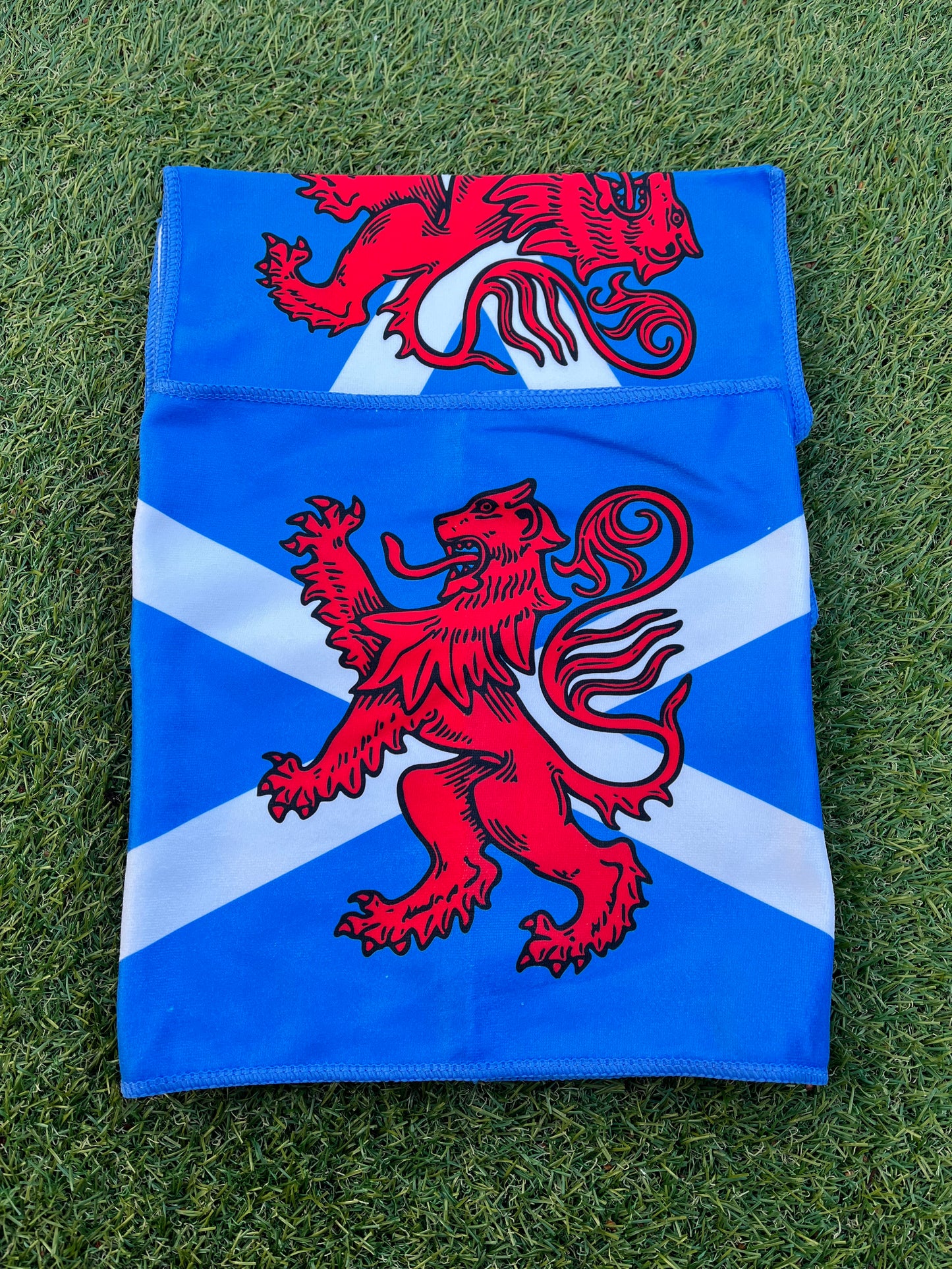SK21 Scotland Bowls towel