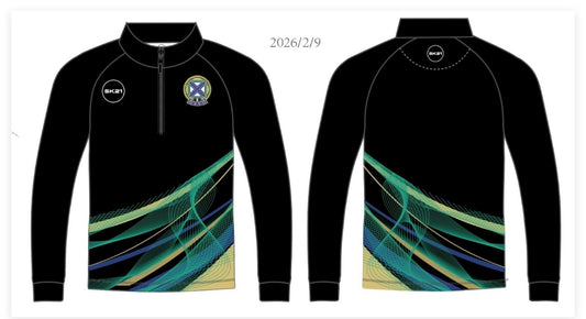 North British Bowling Club 1/4 zipper